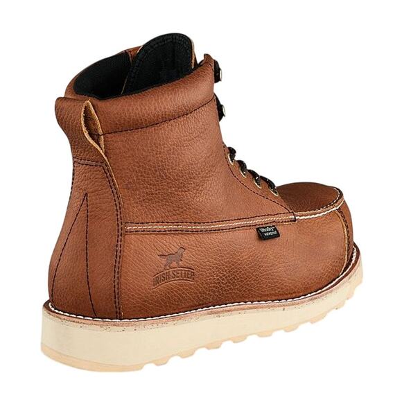 Irish Setter Mens Wingshooter 6" Work Boot 14 Wide Brown WP Composite Toe EH NIB - Picture 3 of 13